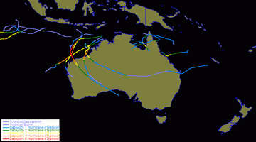 Bureau of Meteorology data