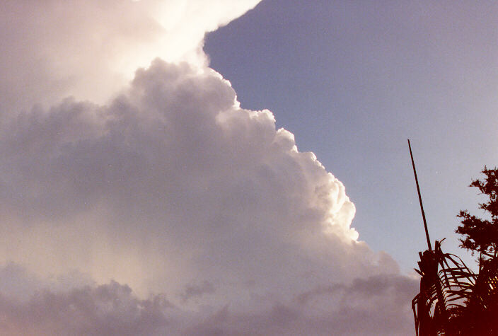 updraft thunderstorm_updrafts : Ballina, NSW   1 January 1990