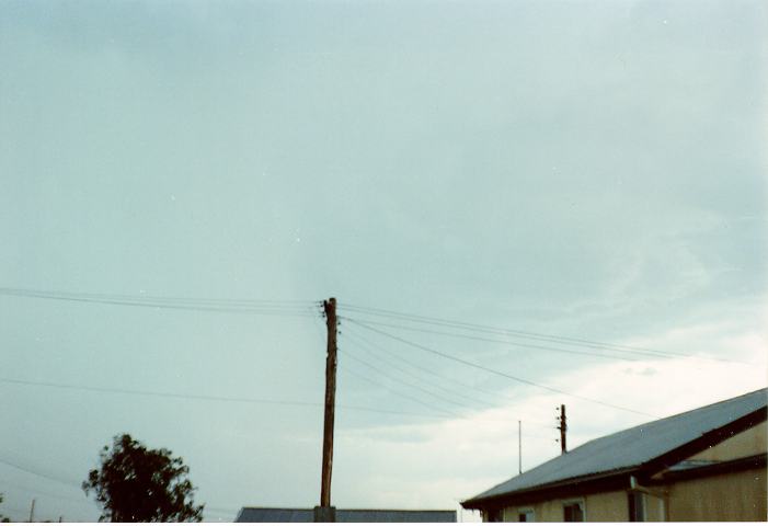 raincascade precipitation_cascade : Schofields, NSW   20 January 1990