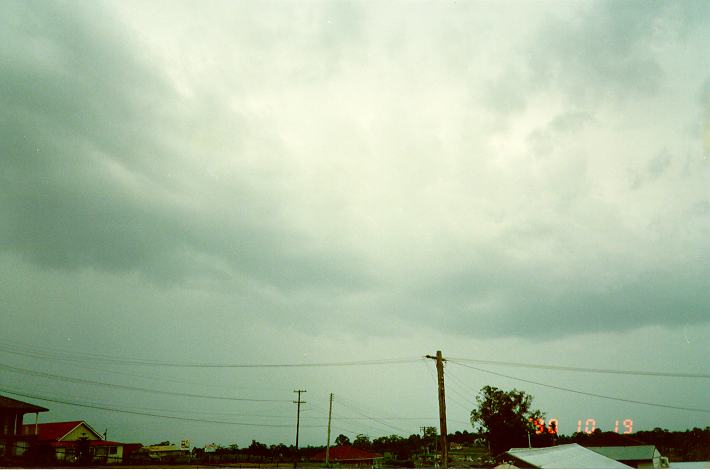 raincascade precipitation_cascade : Schofields, NSW   19 October 1990
