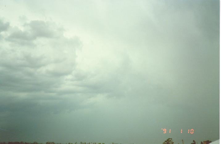 raincascade precipitation_cascade : Schofields, NSW   10 January 1991
