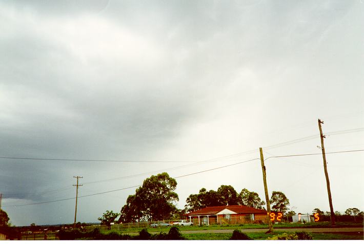 raincascade precipitation_cascade : Schofields, NSW   5 January 1992