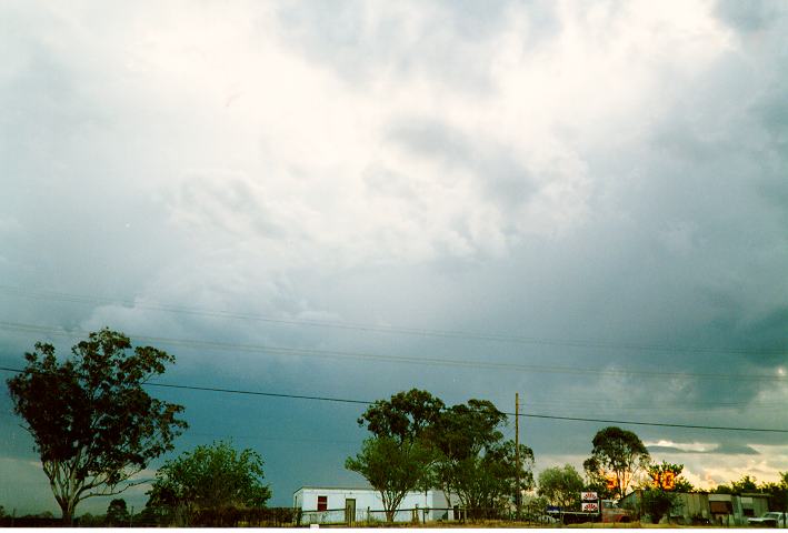 raincascade precipitation_cascade : Schofields, NSW   16 October 1992