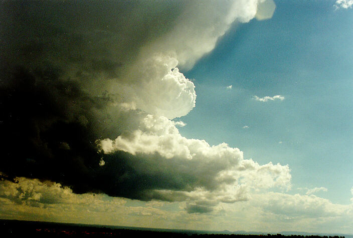 updraft thunderstorm_updrafts : Rooty Hill, NSW   23 March 1997