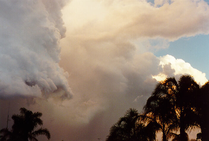 thunderstorm cumulonimbus_incus : Oakhurst, NSW   23 March 1997