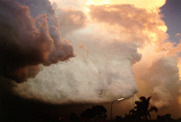 sunset sunset_pictures : Oakhurst, NSW   23 March 1997