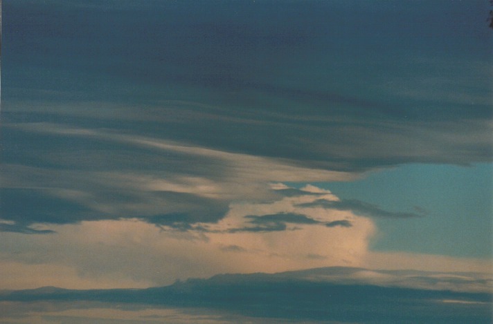 thunderstorm cumulonimbus_calvus : Schofields, NSW   13 June 1999