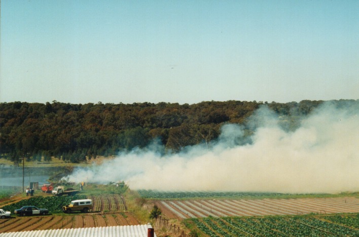 bushfire wild_fire : Schofields, NSW   19 September 1999