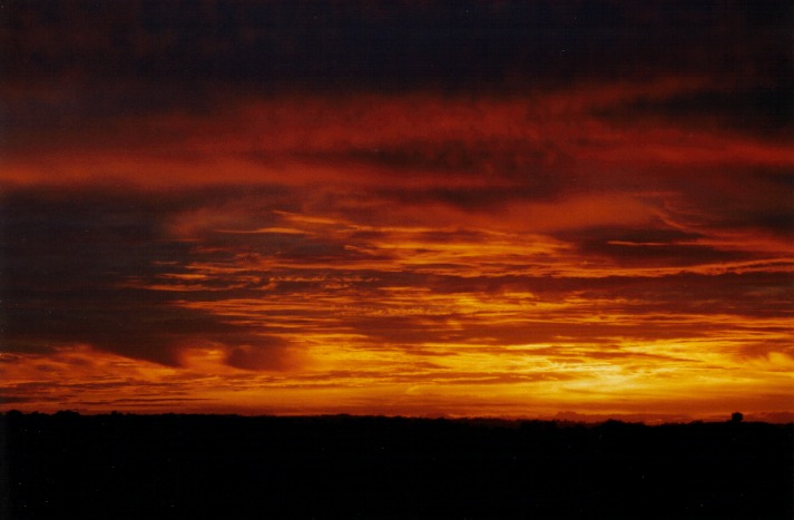 altostratus altostratus_cloud : Schofields, NSW   22 February 2000