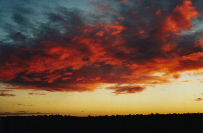 altocumulus altocumulus_cloud : Schofields, NSW   5 June 2000