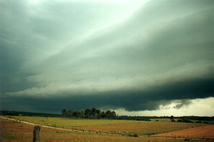 wallcloud thunderstorm_wall_cloud : Wollongbar, NSW   8 December 2000