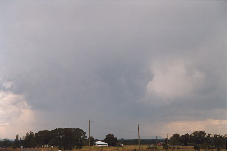 raincascade precipitation_cascade : Taree, NSW   30 March 2003