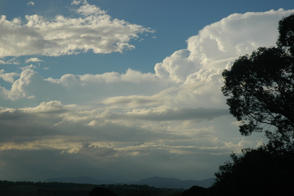 thunderstorm cumulonimbus_incus : near Lismore, NSW   4 April 2006