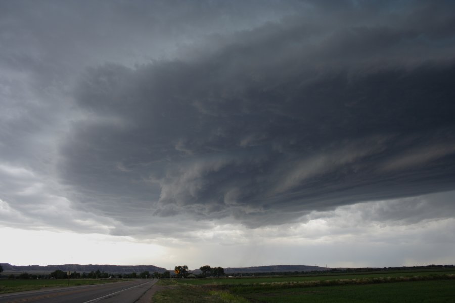 cumulonimbus supercell_thunderstorm : Scottsbluff, Nebraska, USA   10 June 2006