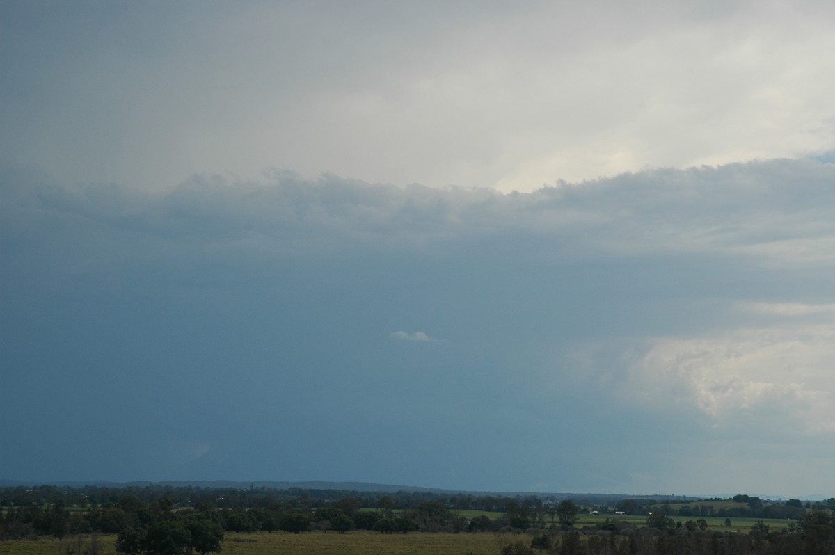 cumulonimbus thunderstorm_base : near Coraki, NSW   14 December 2006