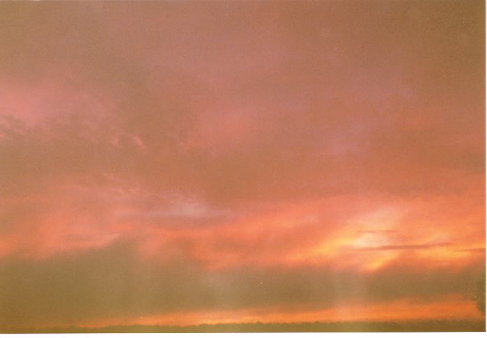 altostratus altostratus_cloud : Schofields, NSW   14 April 1990