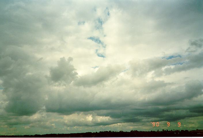 cumulus mediocris : Schofields, NSW   9 September 1990