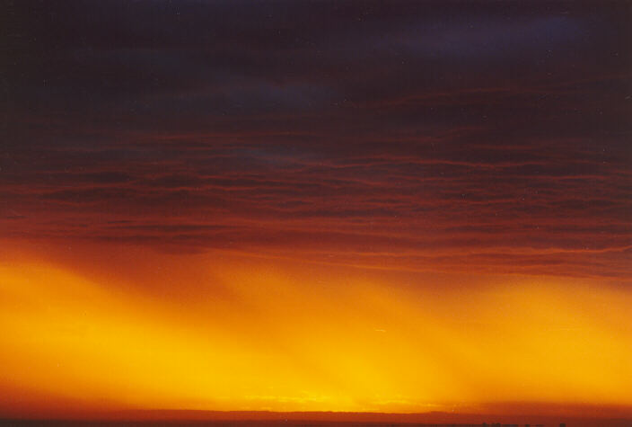 altostratus altostratus_cloud : Coogee, NSW   26 January 1991