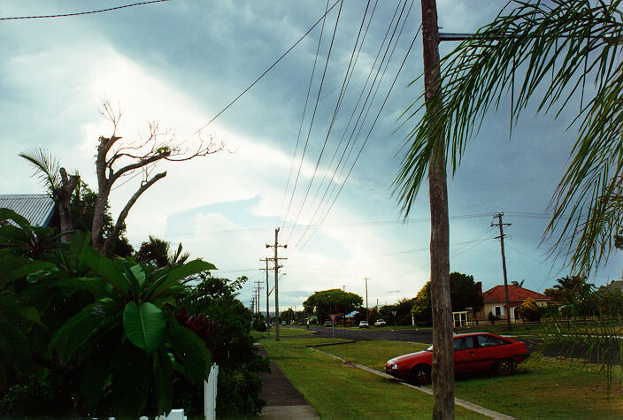 anvil thunderstorm_anvils : Ballina, NSW   29 January 1995