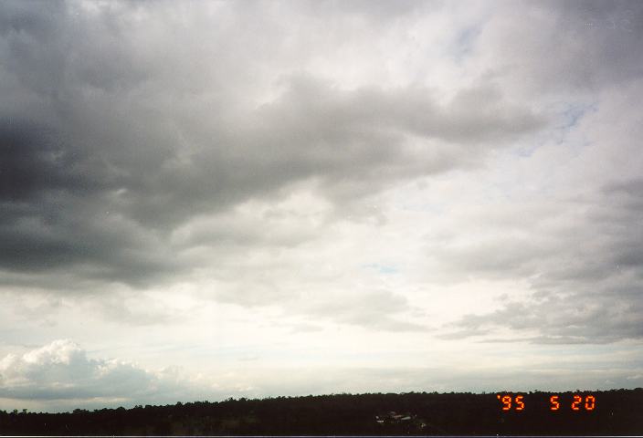 cumulus mediocris : Schofields, NSW   20 May 1995