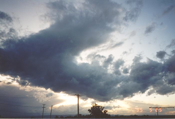 cumulus mediocris : Schofields, NSW   25 May 1995