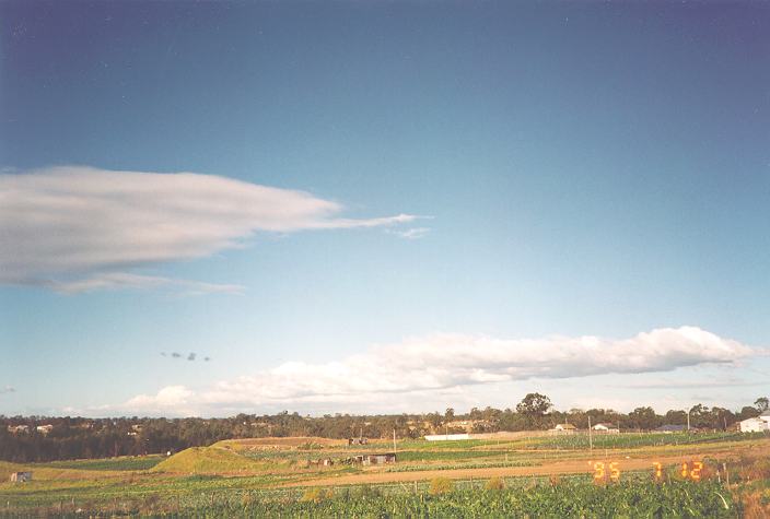 cumulus mediocris : Schofields, NSW   12 July 1995