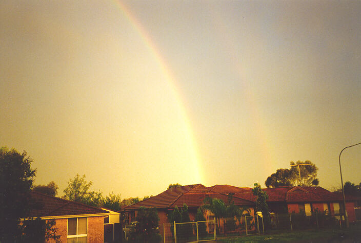 sunset sunset_pictures : Oakhurst, NSW   29 September 1996