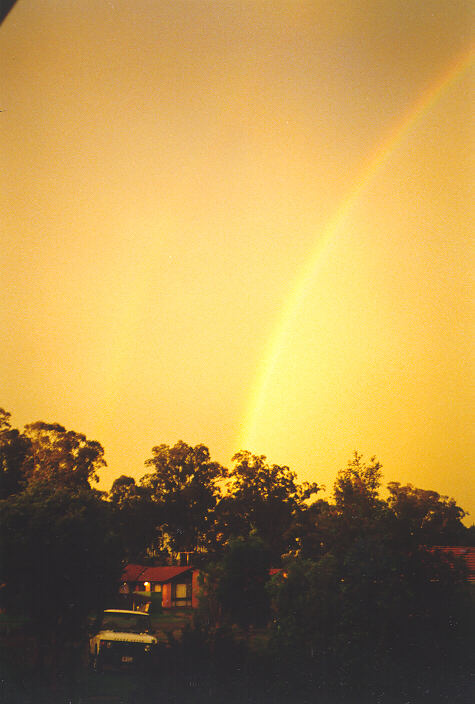 sunset sunset_pictures : Oakhurst, NSW   29 September 1996