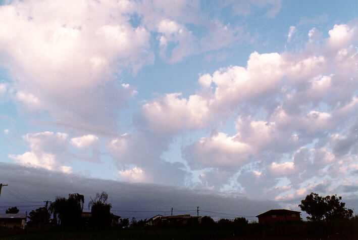 stratocumulus stratocumulus_cloud : Schofields, NSW   27 February 1997