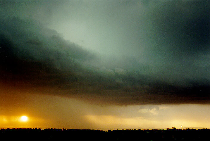 raincascade precipitation_cascade : Rooty Hill, NSW   23 March 1997