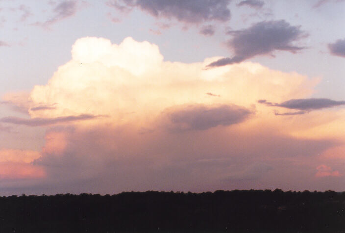 sunset sunset_pictures : Schofields, NSW   15 November 1997