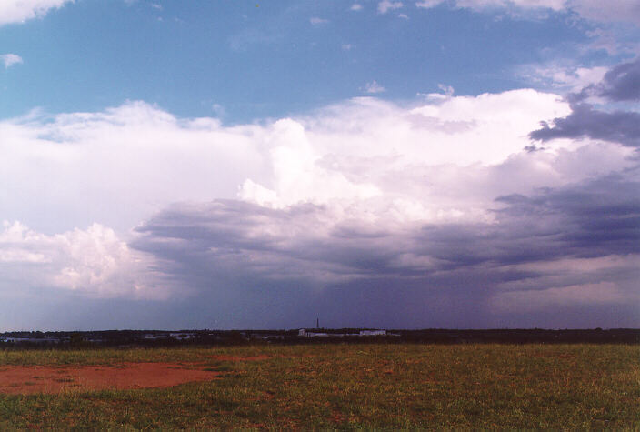 thunderstorm cumulonimbus_calvus : Rooty Hill, NSW   15 February 1998