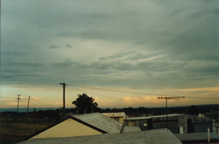 altocumulus altocumulus_cloud : Schofields, NSW   24 September 1999