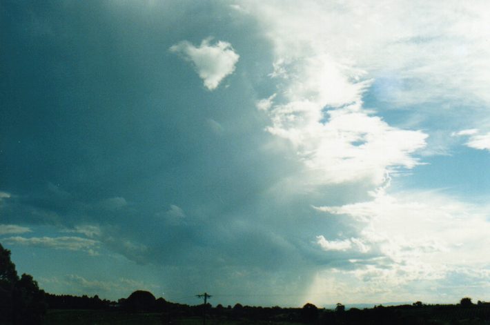 raincascade precipitation_cascade : Tregeagle, NSW   7 November 1999