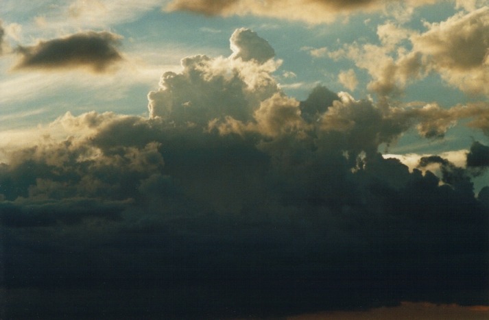 thunderstorm cumulonimbus_calvus : Spring Ridge, NSW   1 April 2000