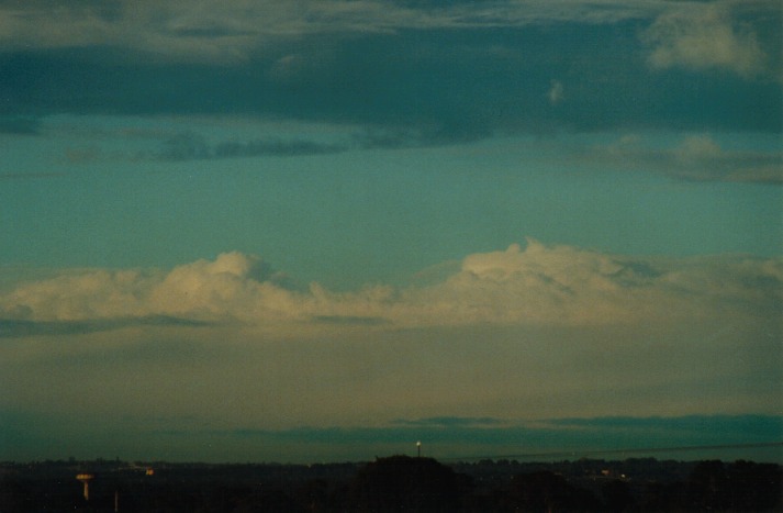 thunderstorm cumulonimbus_calvus : Schofields, NSW   23 June 2000