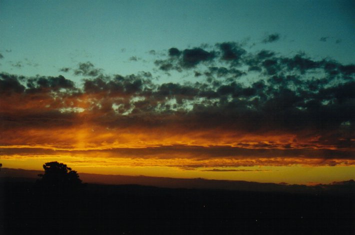 sunset sunset_pictures : McLeans Ridges, NSW   4 July 2000
