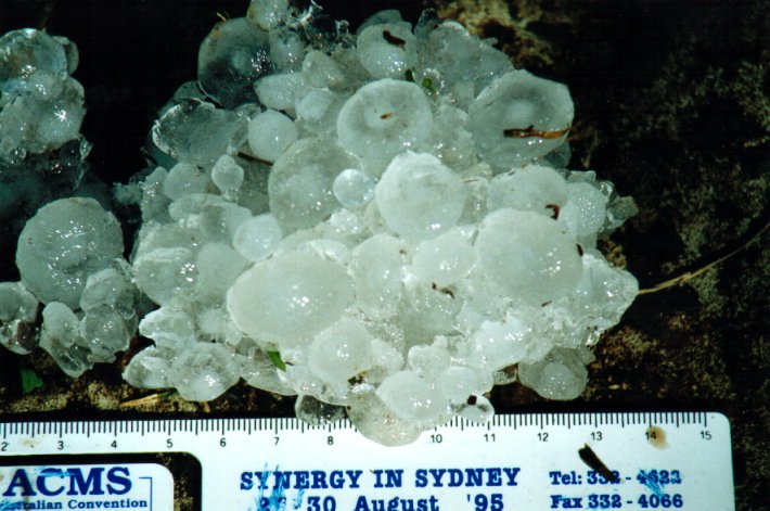 hailstones hail_stones : Wollongbar, NSW   7 May 2001