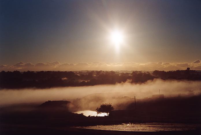 sunrise sunrise_pictures : Schofields, NSW   20 October 2001