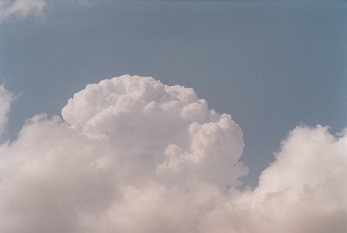 thunderstorm cumulonimbus_calvus : N of Canadian, Texas, USA   23 May 2002