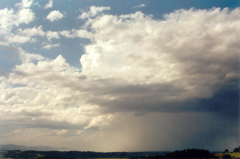 raincascade precipitation_cascade : McLeans Ridges, NSW   7 September 2002