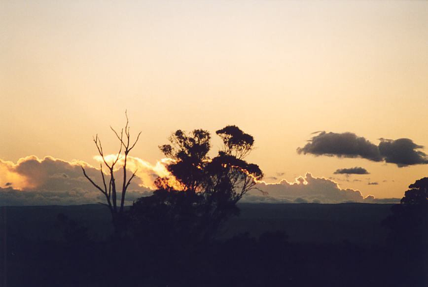 sunset sunset_pictures : Schofields, NSW   28 February 2003