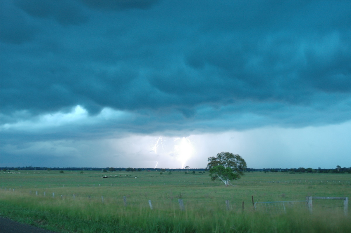 lightning lightning_bolts : McKees Hill, NSW   22 January 2005