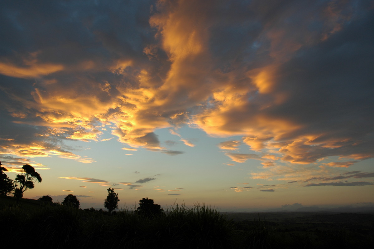 sunset sunset_pictures : McLeans Ridges, NSW   3 April 2006