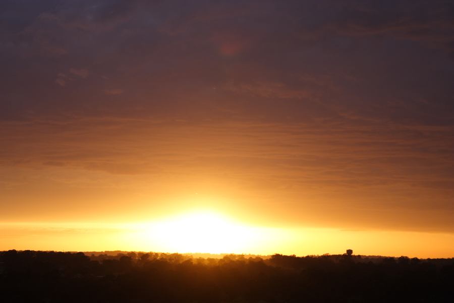 sunrise sunrise_pictures : Schofields, NSW   18 October 2006