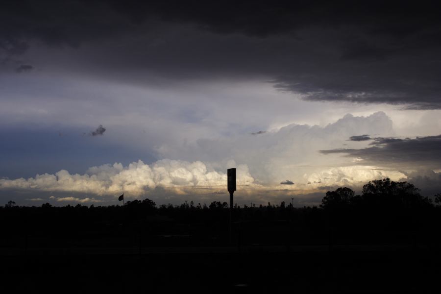 thunderstorm cumulonimbus_incus : near Eastern Creek, NSW   8 March 2007