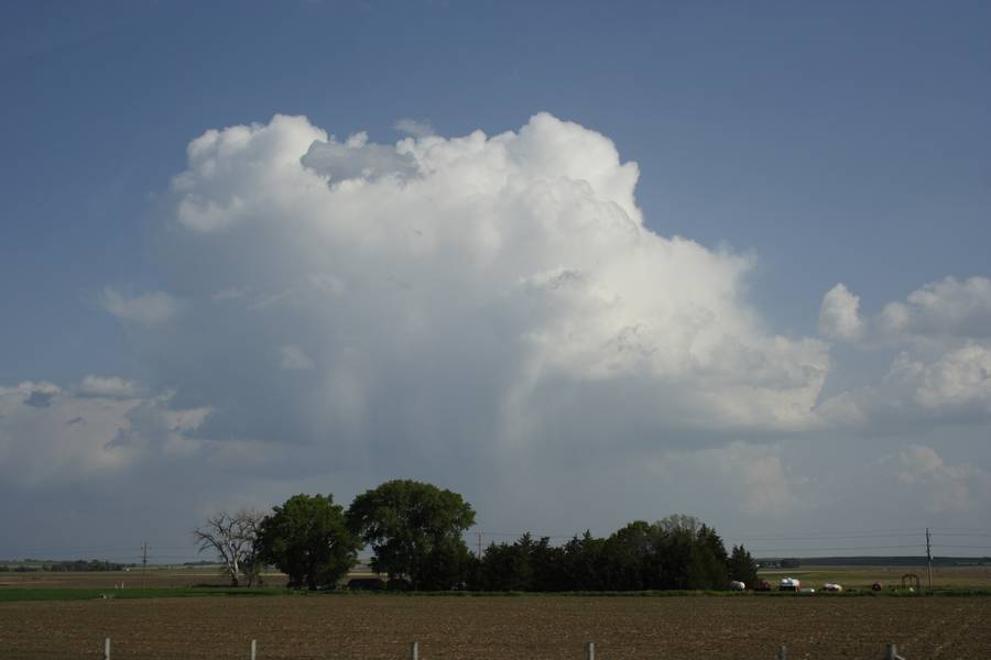 thunderstorm cumulonimbus_calvus : near Ogallala, Nebraska, USA   16 May 2007