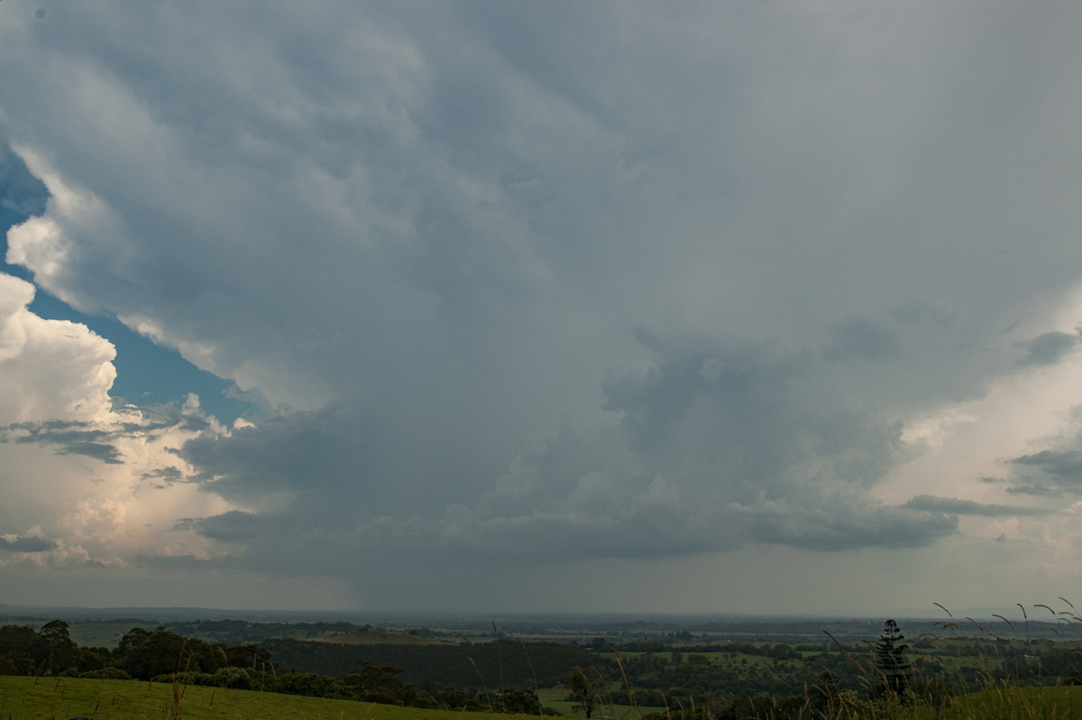 thunderstorm cumulonimbus_incus : Tregeagle, NSW   31 October 2007