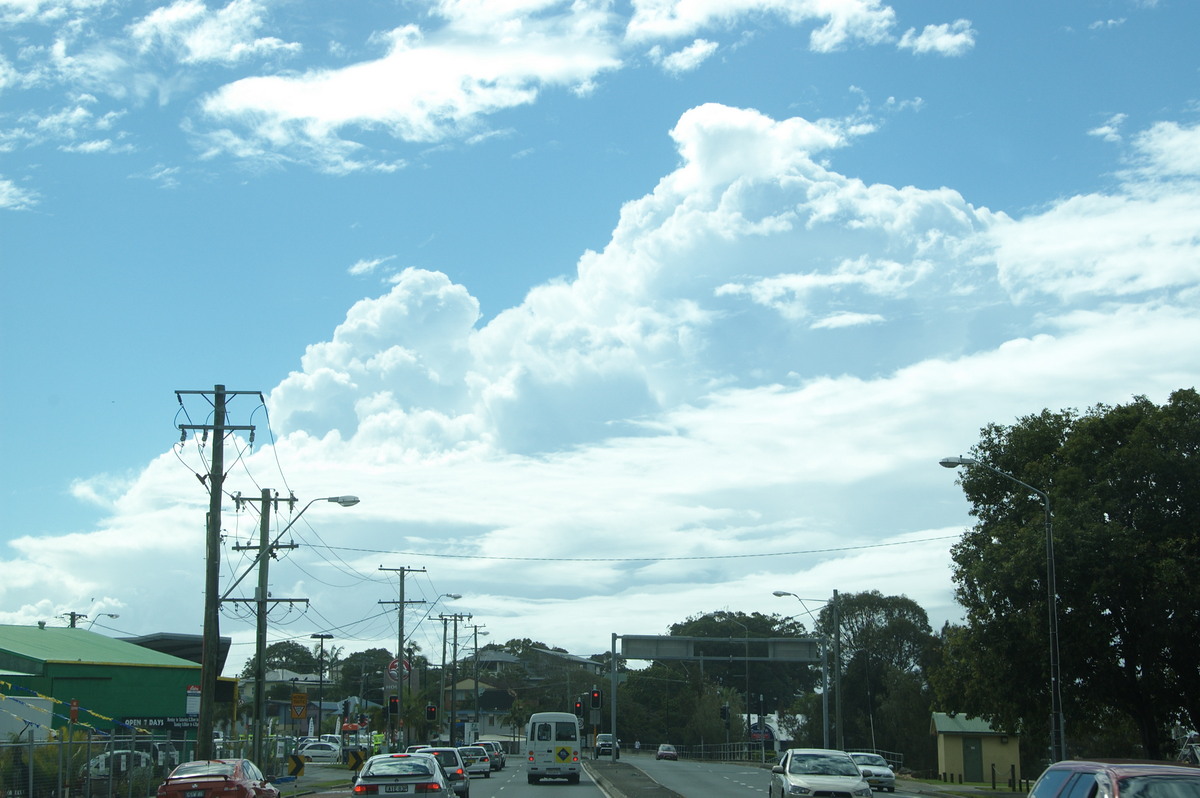 thunderstorm cumulonimbus_calvus : Tweed Heads, NSW   5 September 2008