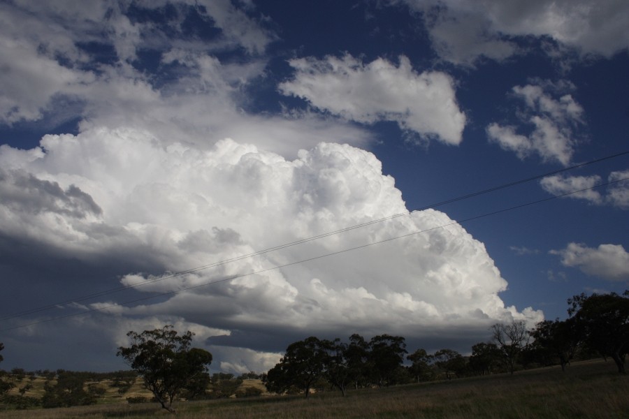updraft thunderstorm_updrafts : E of Merriwa, NSW   5 October 2008